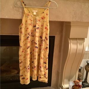 Lucy & Laurel Yellow Floral Dress